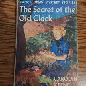 Nancy Drew Mystery Stories The Secret of The Old Clock by Carolyn Keene Hardboun